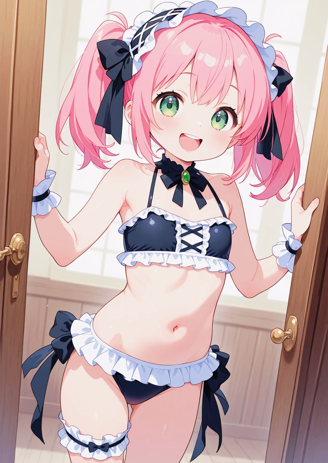 ゴスロリちゃんの水着お披露目♥