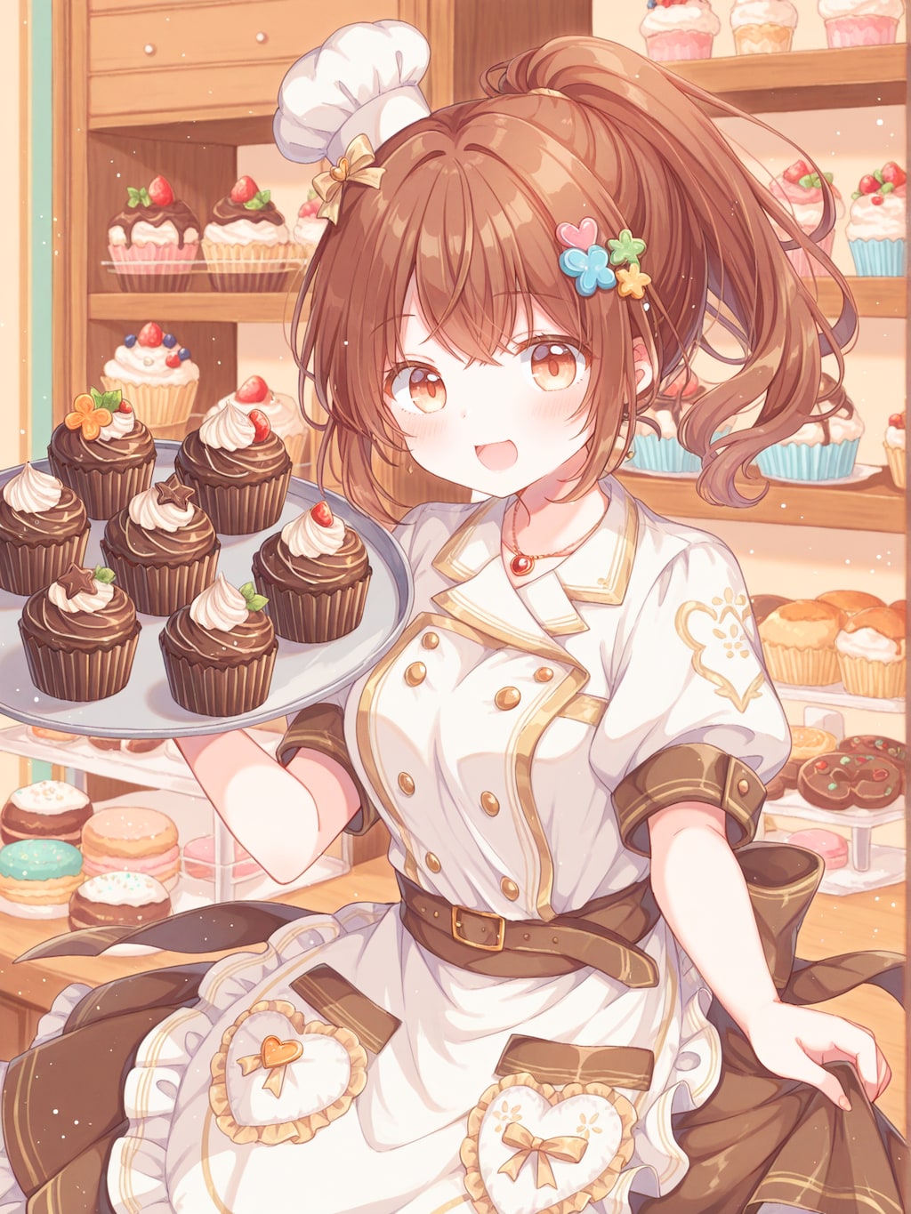 パティシエール謹製チョコレートカップケーキ