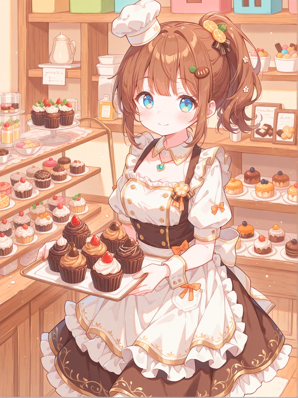 パティシエール謹製チョコレートカップケーキ