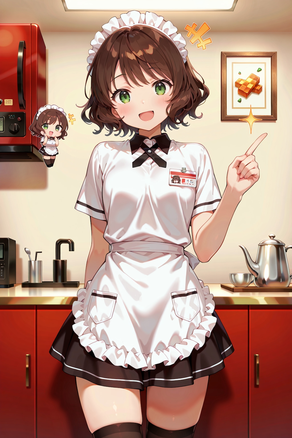 ちびキャラウェイトレスさん Z930