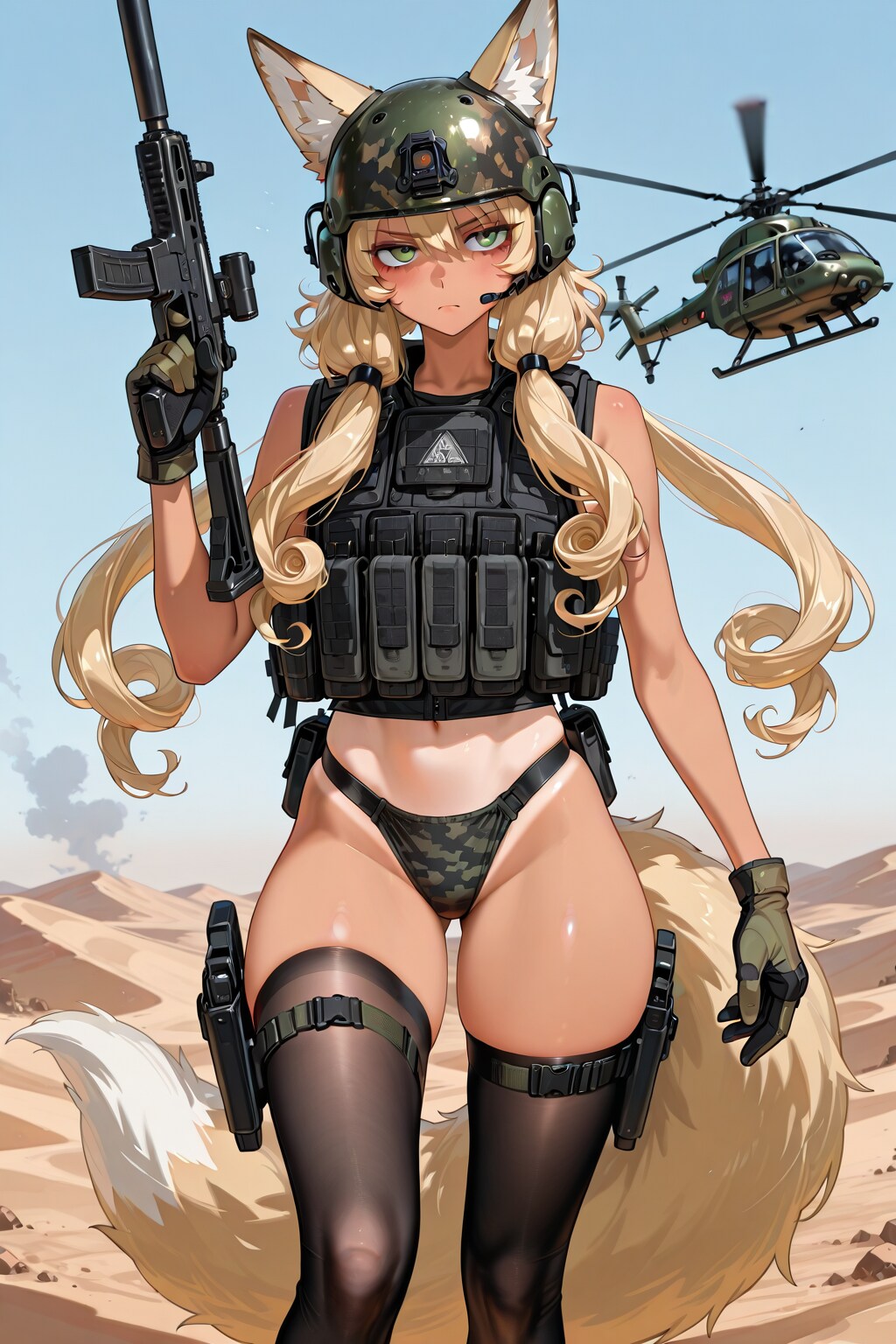 【ECHIDNA】傭兵キツネ娘