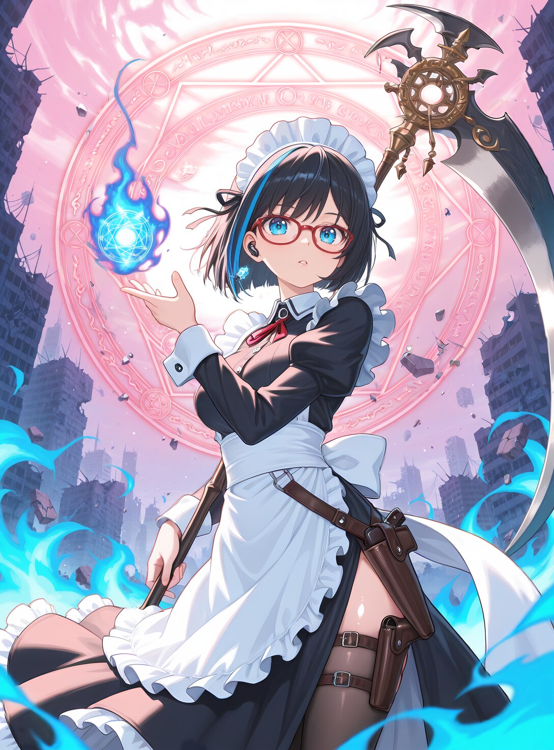 武装メイド白＆黒
