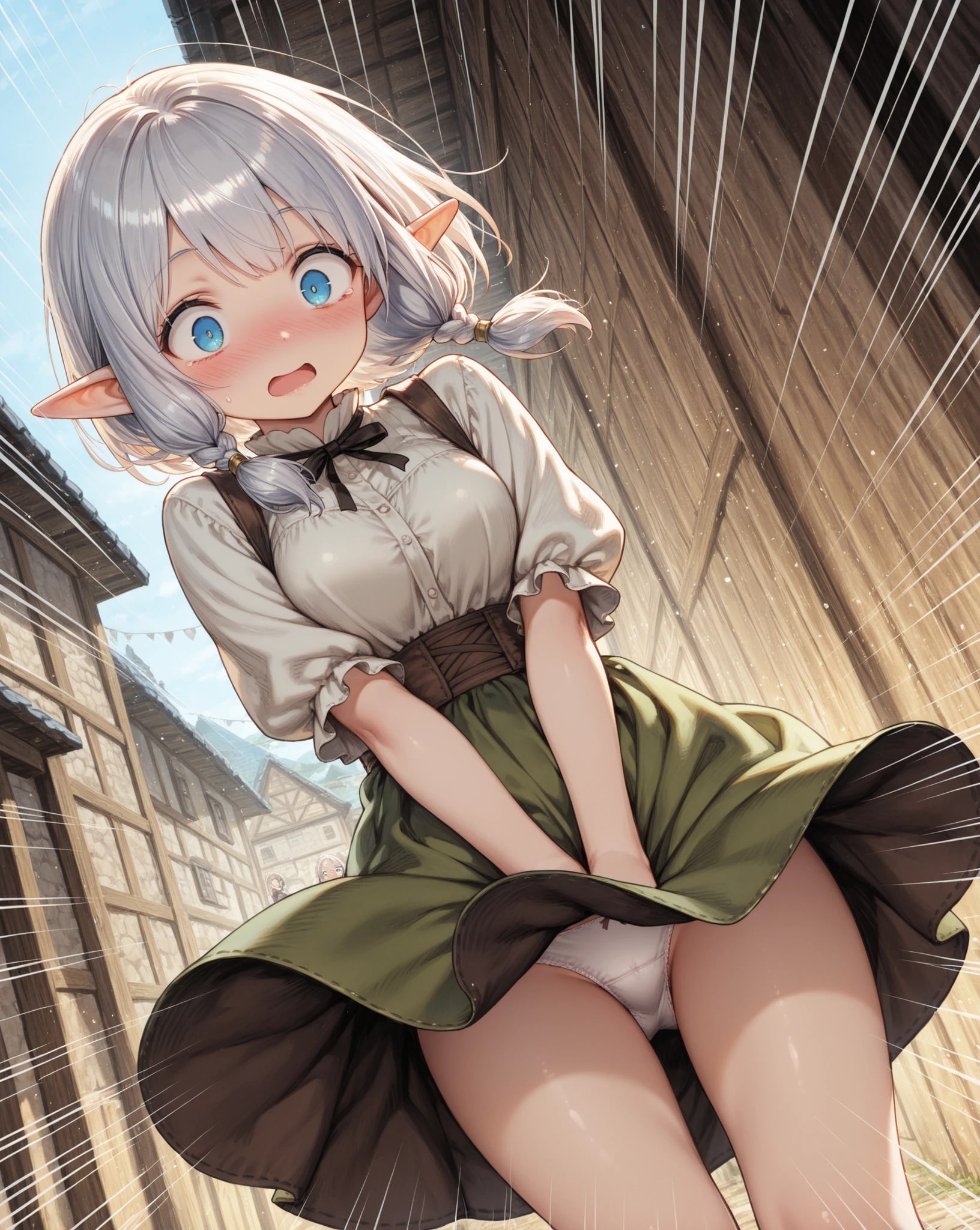 見えそうで見えてる