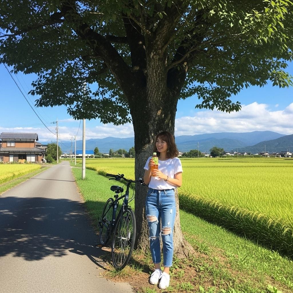 一日旅　郊外へのぶらり一人で