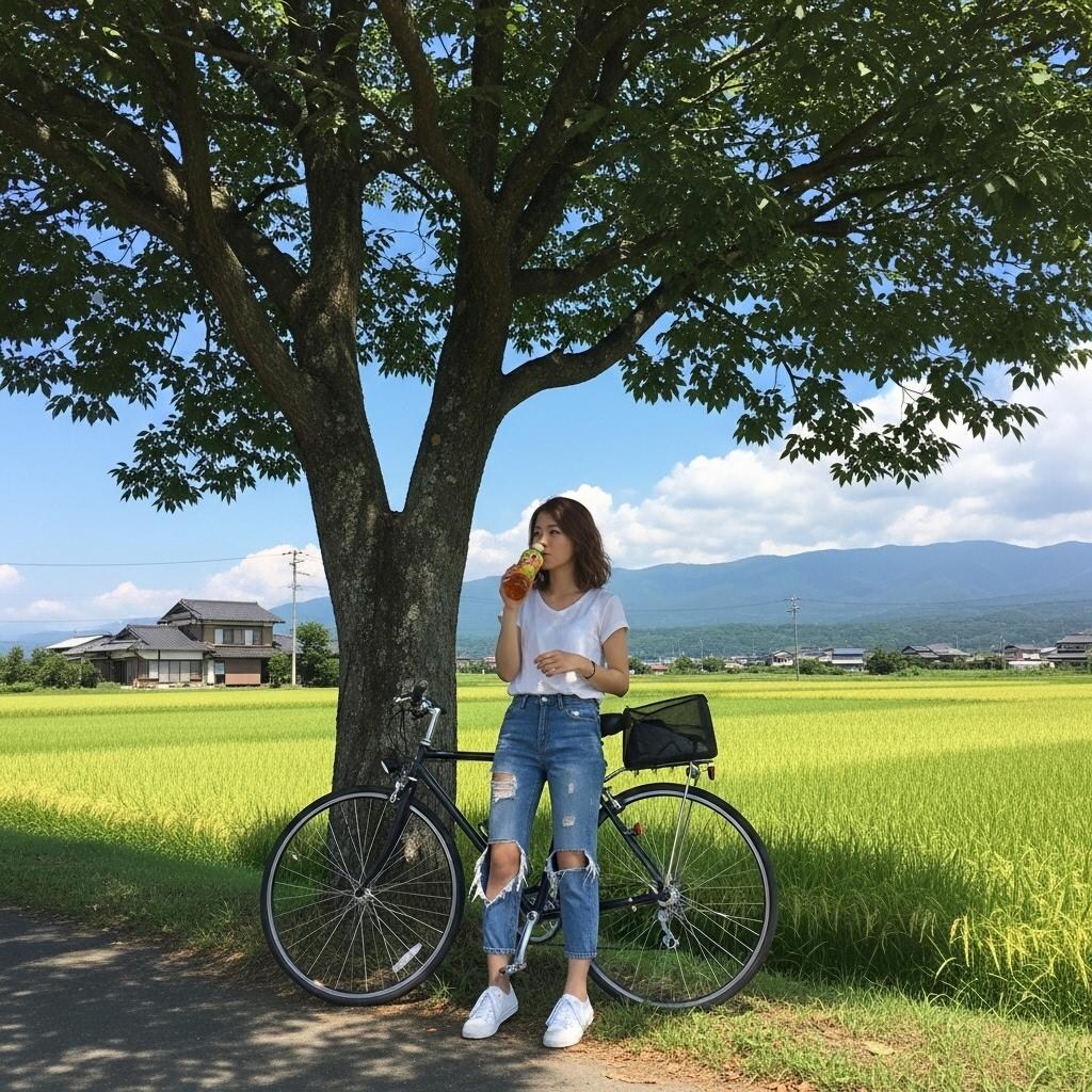 一日旅　郊外へのぶらり一人で