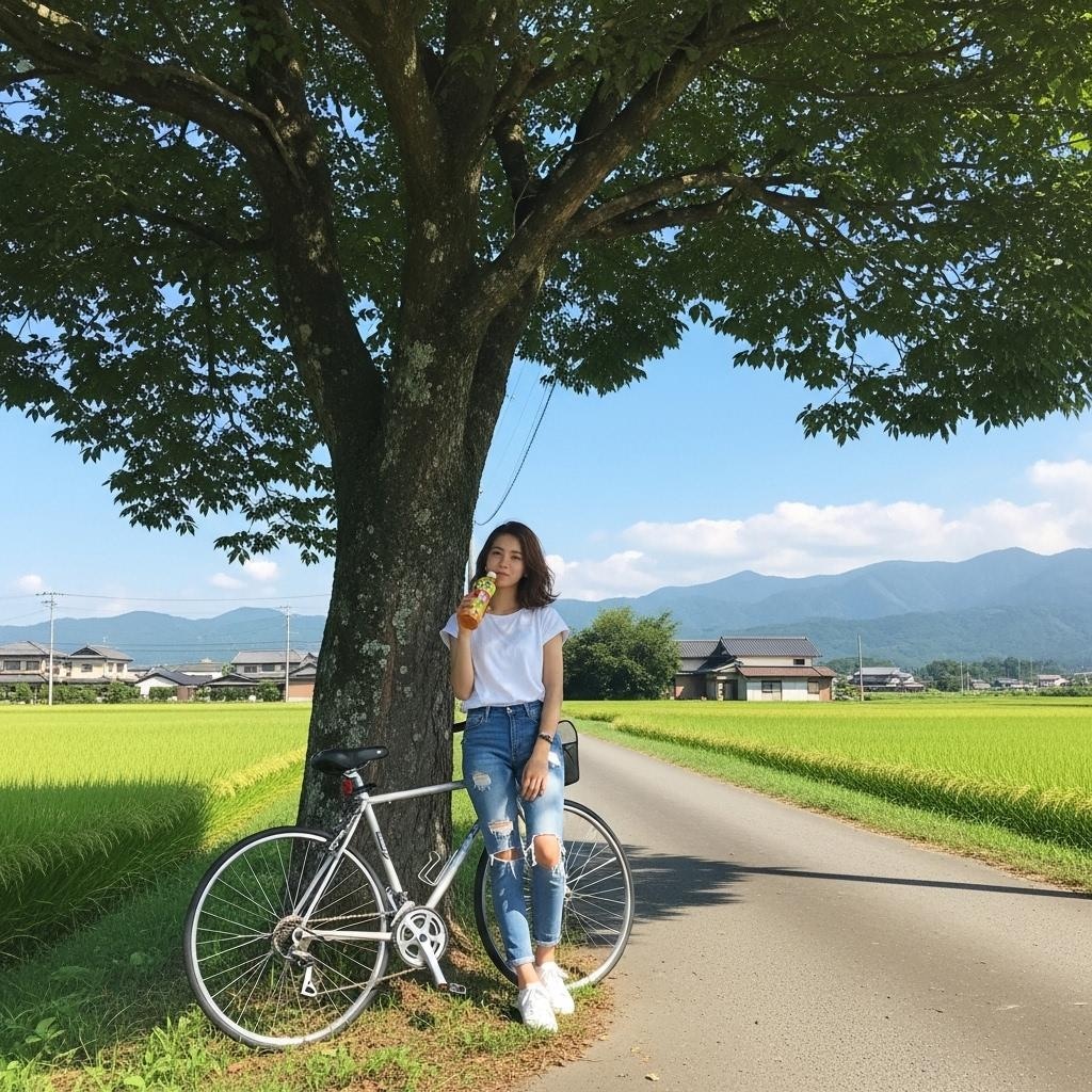 一日旅　郊外へのぶらり一人で