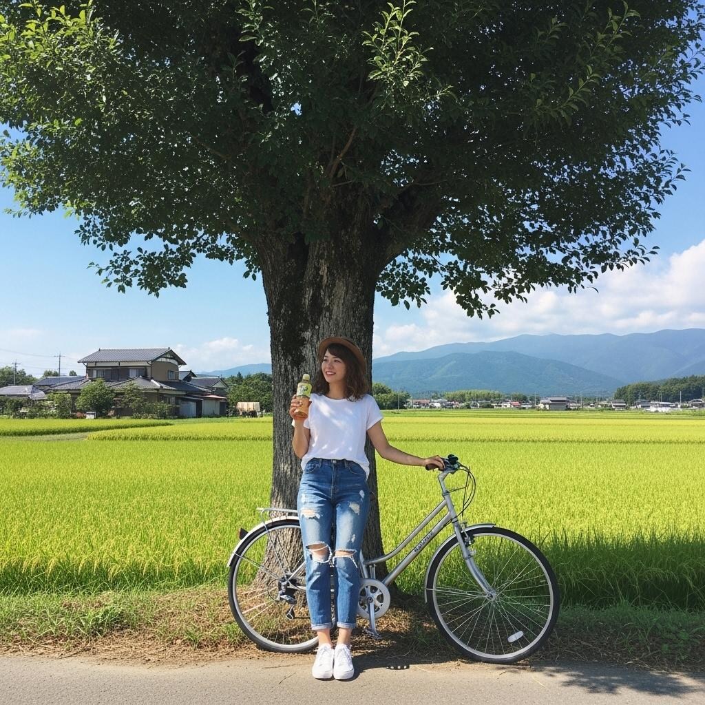 一日旅　郊外へのぶらり一人で