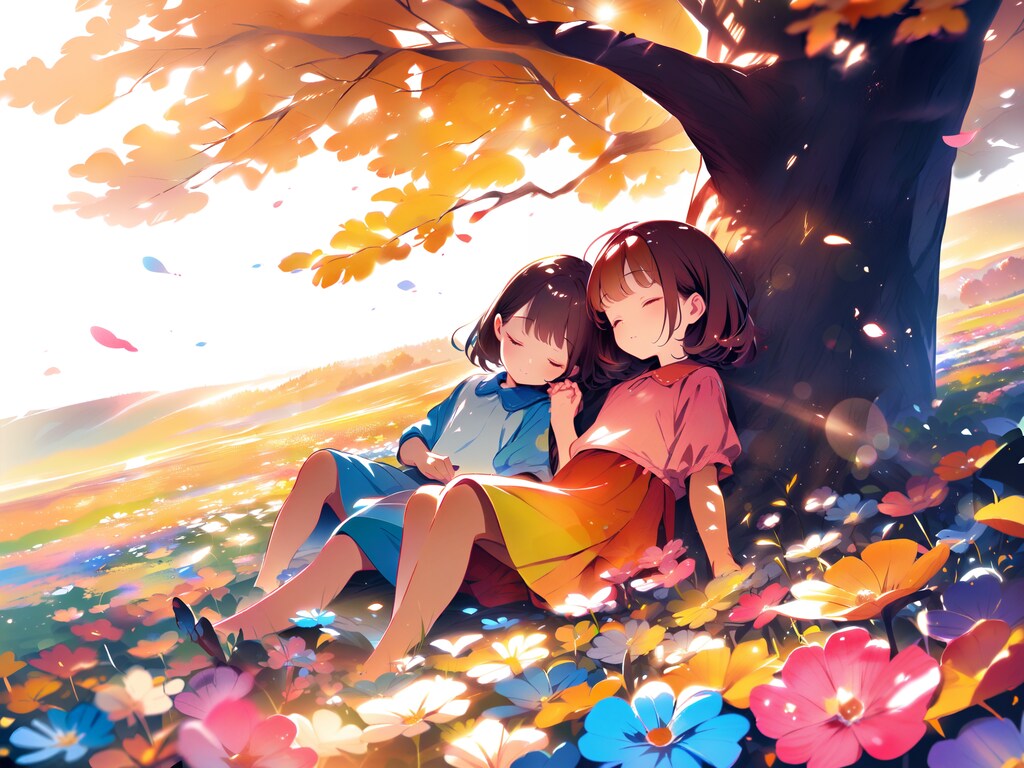 大きな木の下で