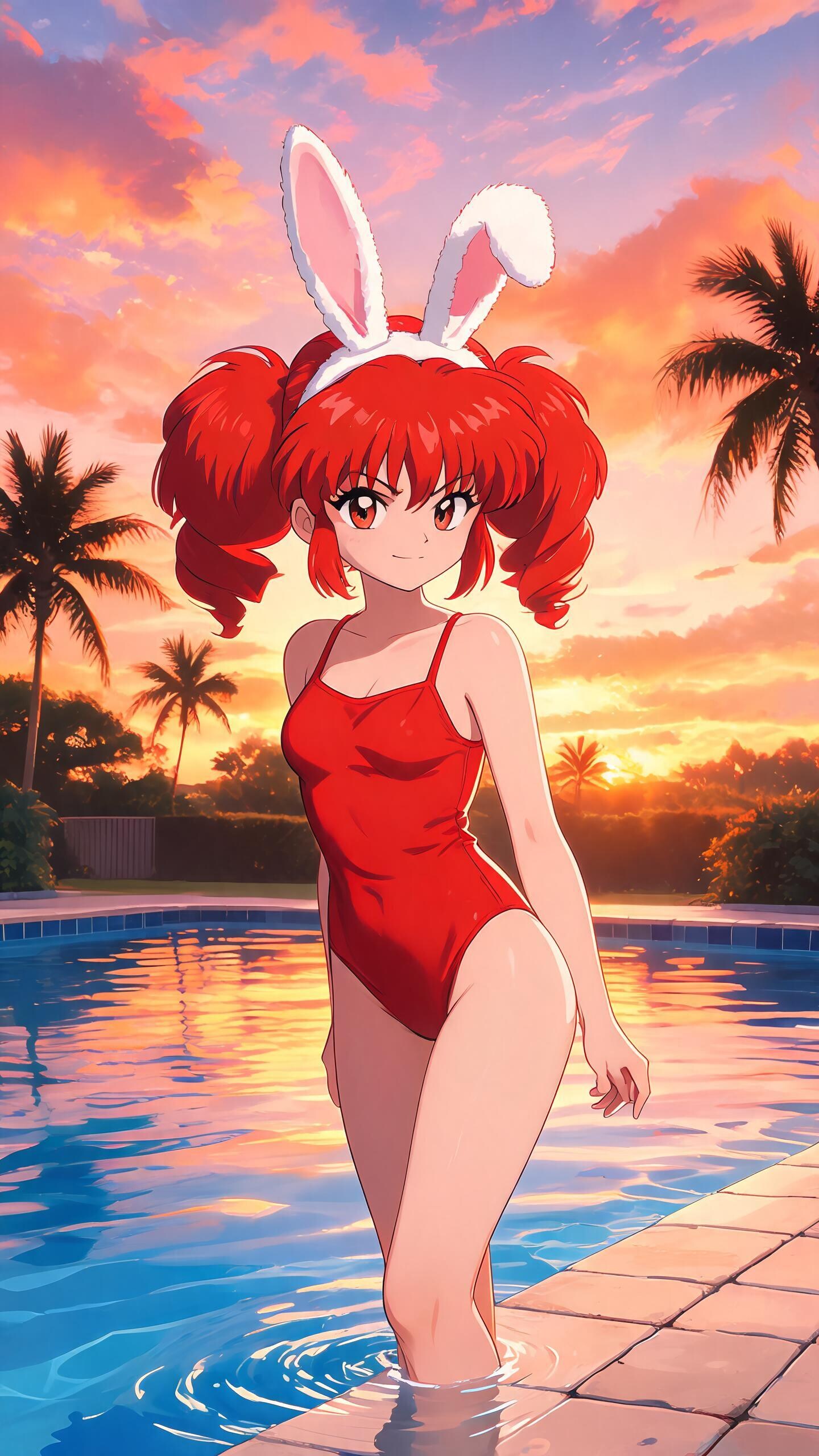 競泳水着バニーガール２