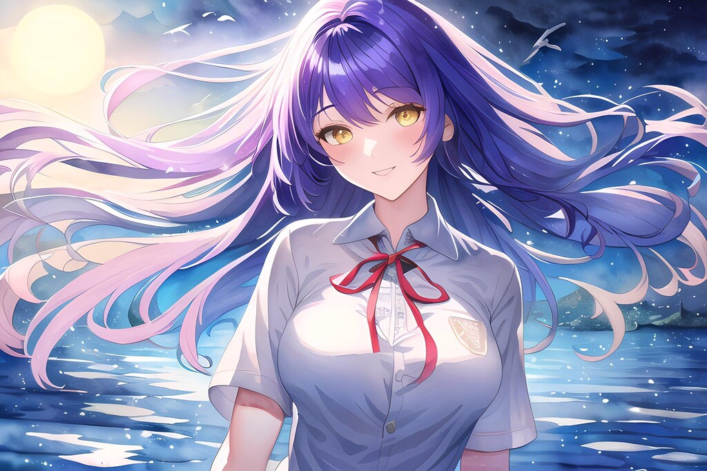私と水遊びする？