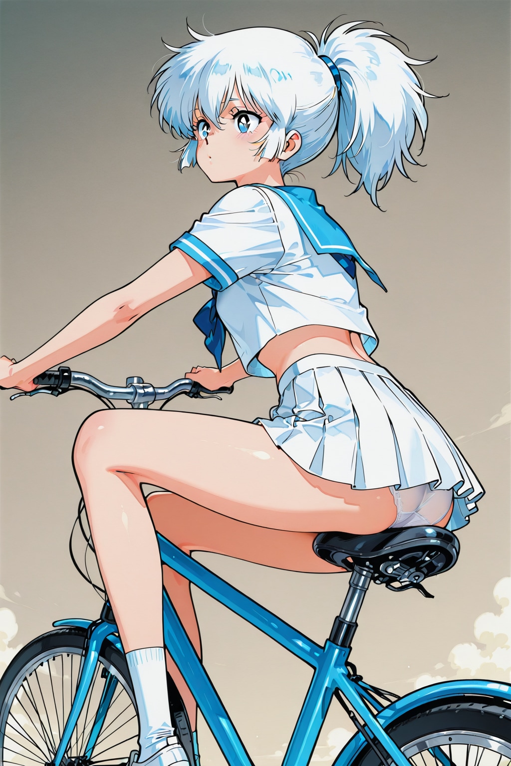 白担当（レトロ調）