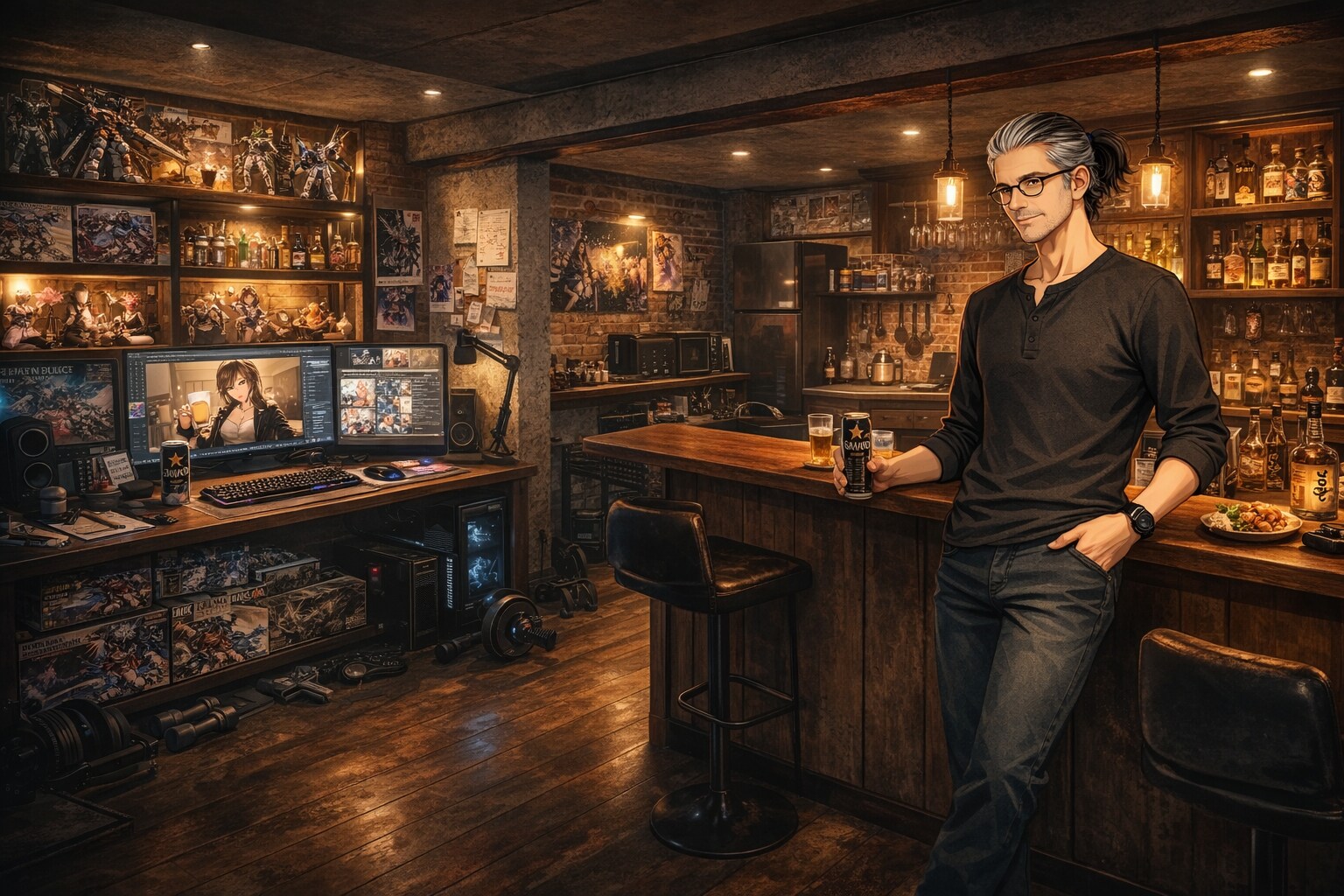 引退オジサンの秘密基地 | の人気AIイラスト・グラビア