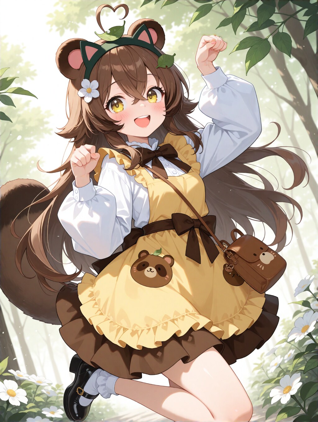 不審者事案だ たぬ美ちゃん | の人気AIイラスト・グラビア