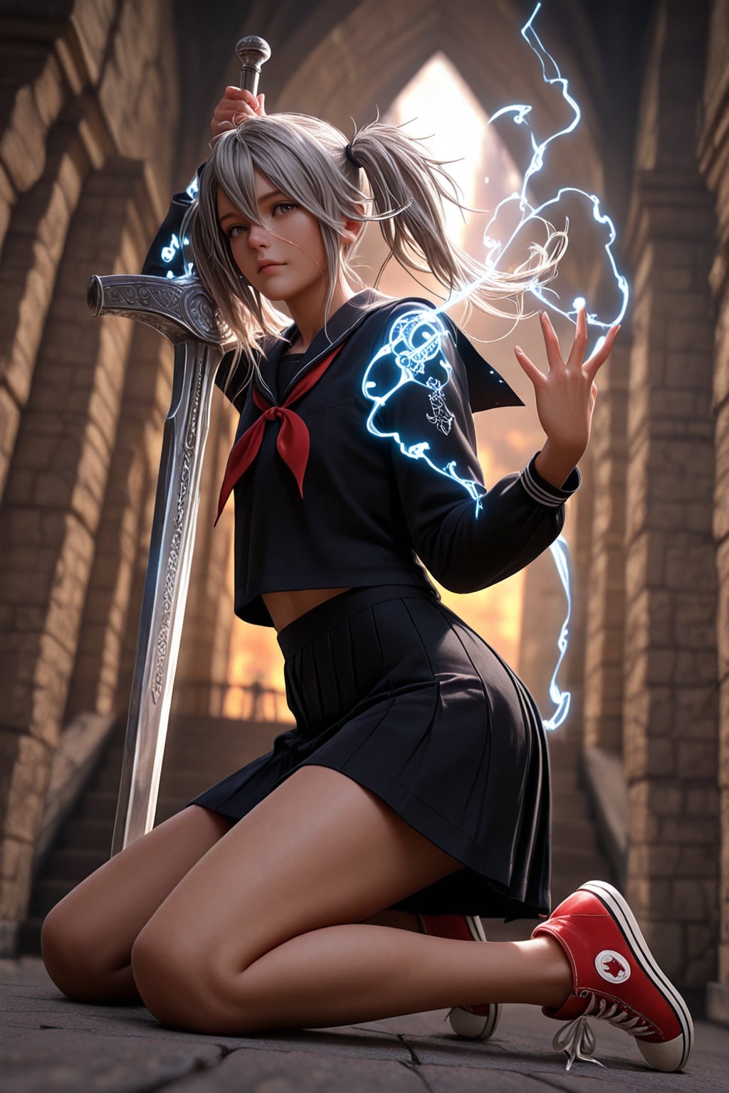 セーラー服剣士