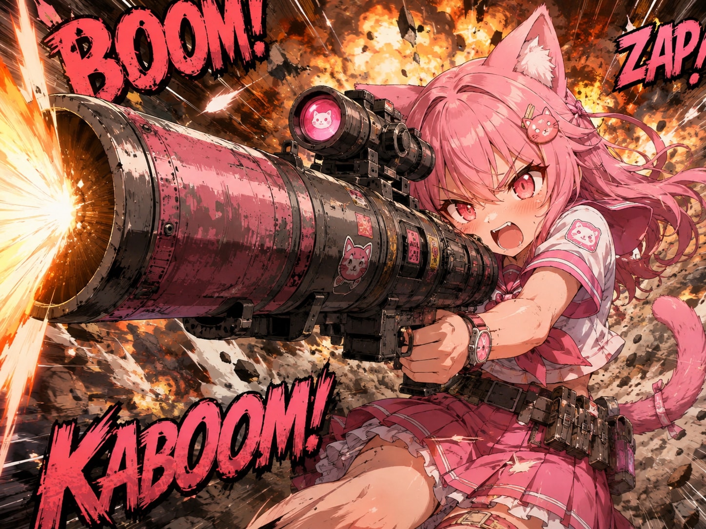作者めっ！！これで終わりだにゃ！！💢