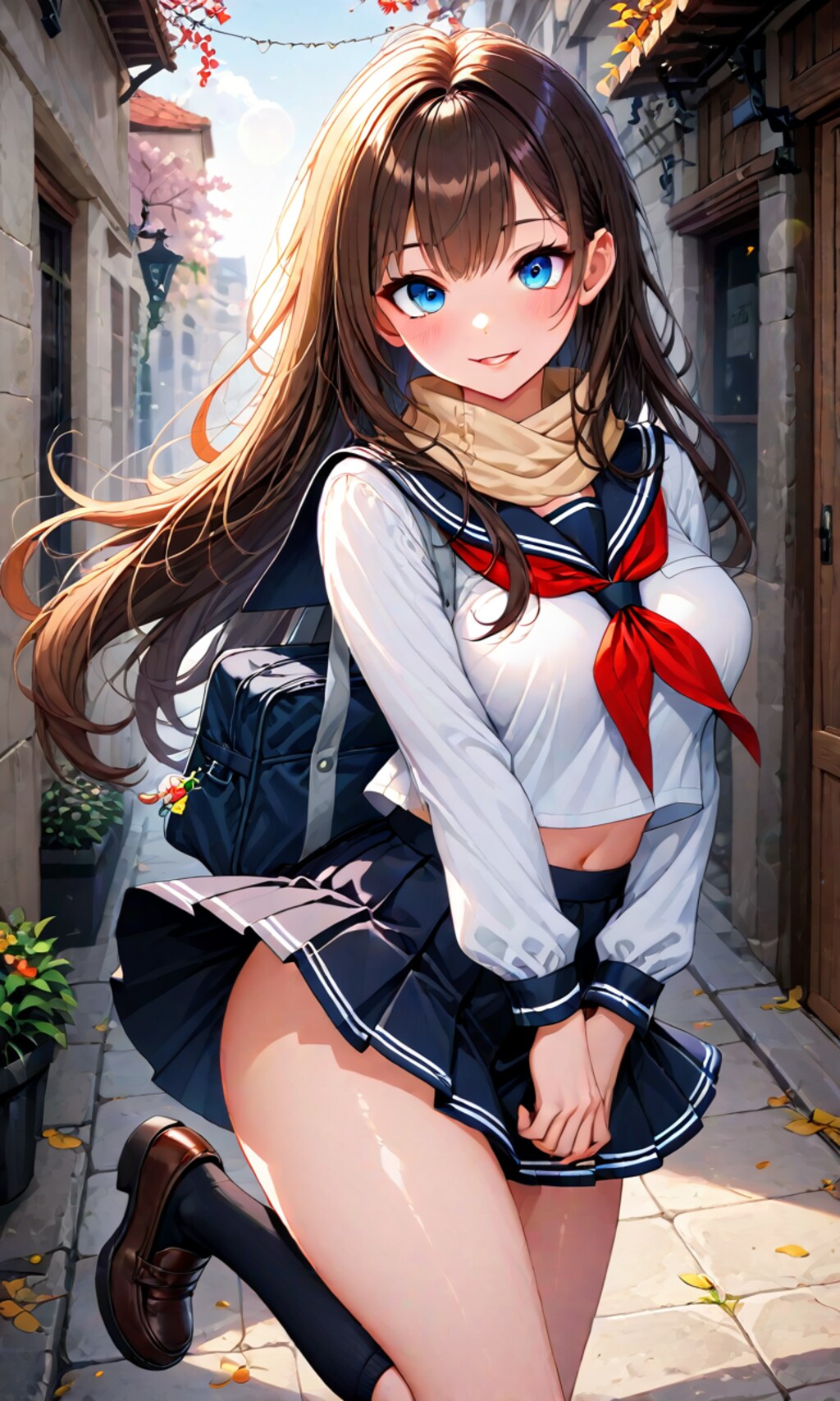 JK（女子高生）400作品記念イラスト