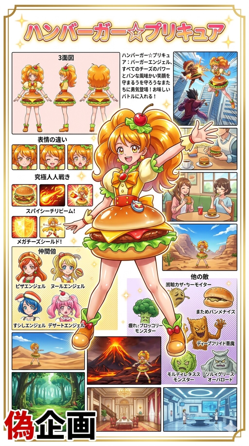 ハンバーガー☆プリキュア