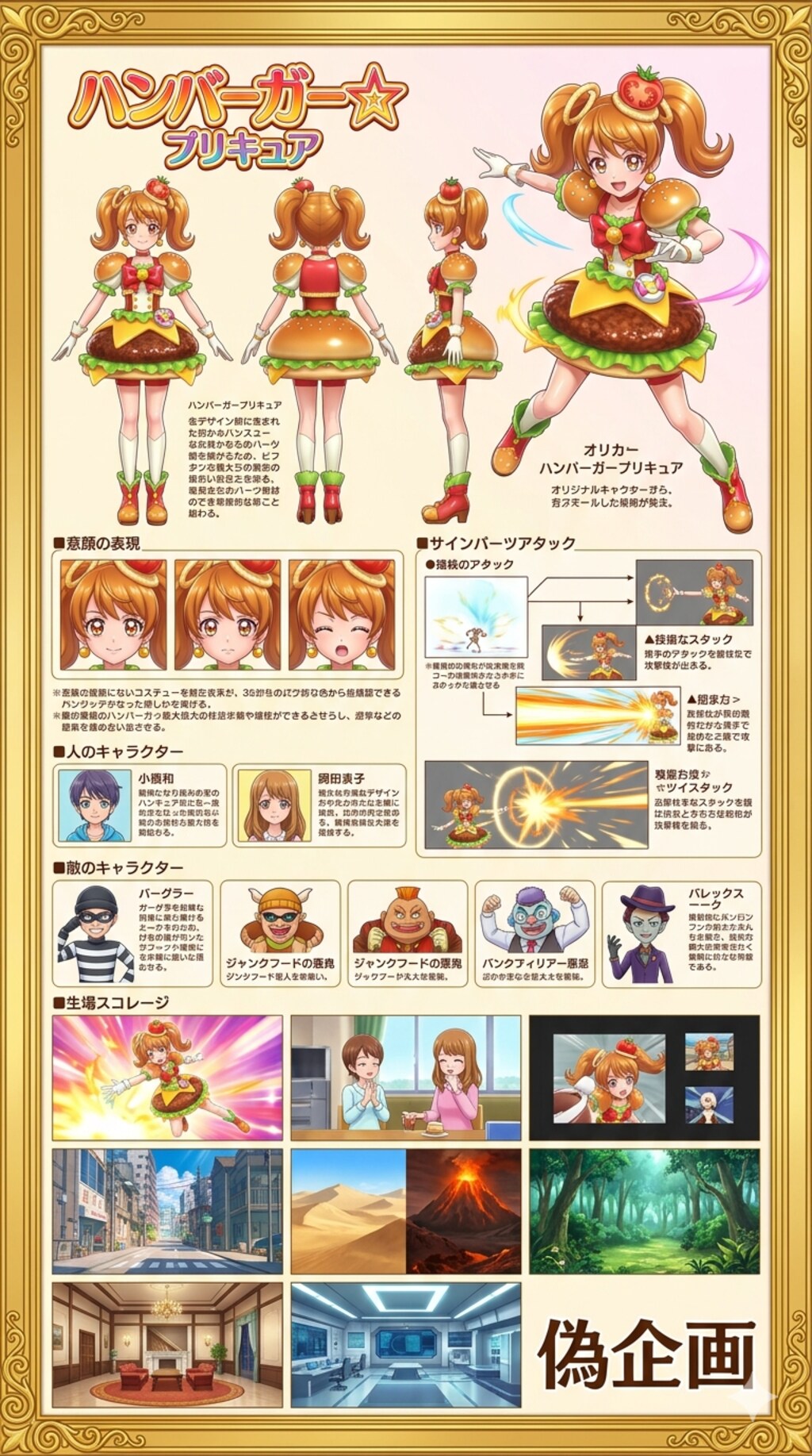 ハンバーガー☆プリキュア