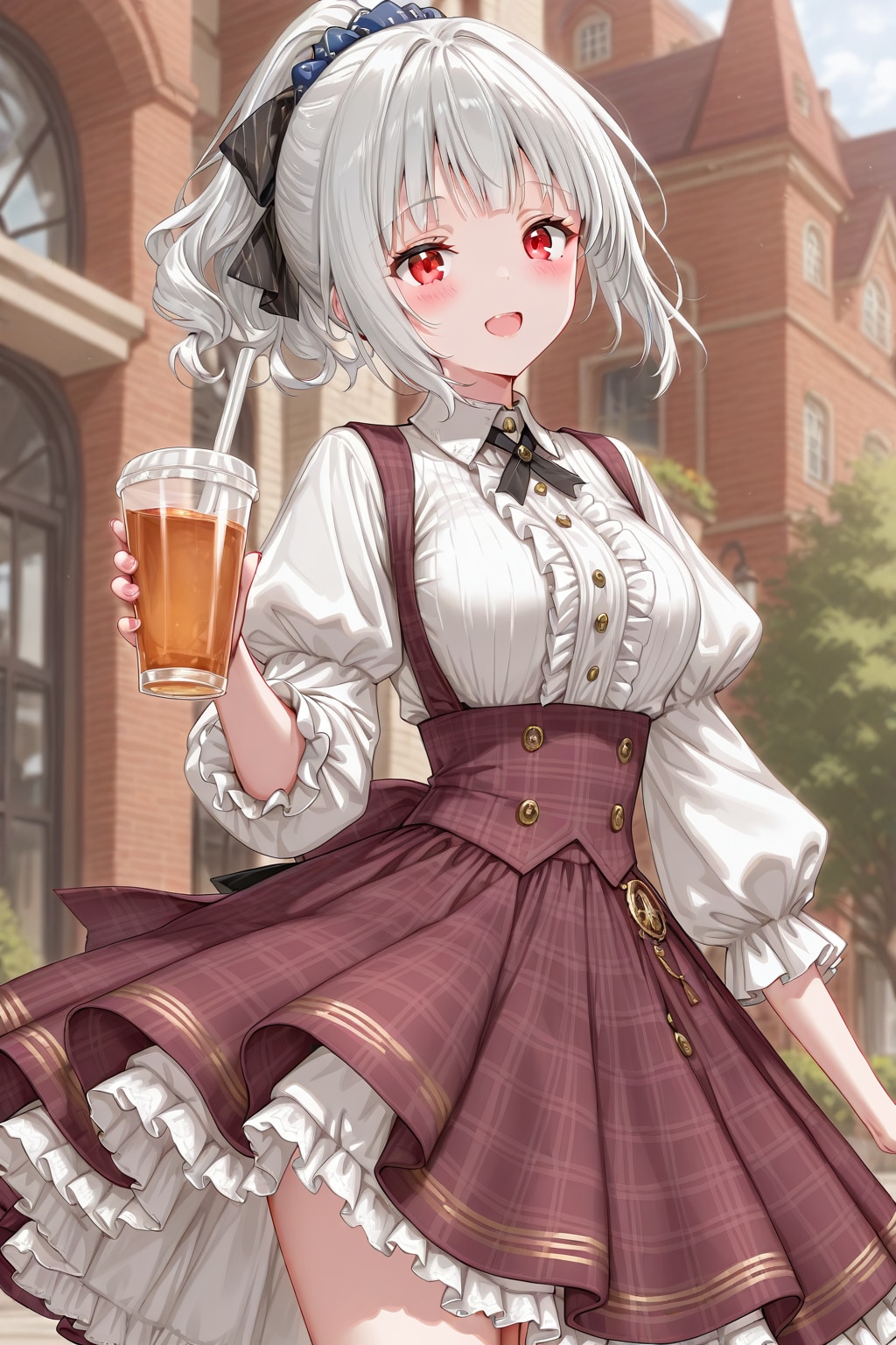 喫茶店のウェイトレスさん風