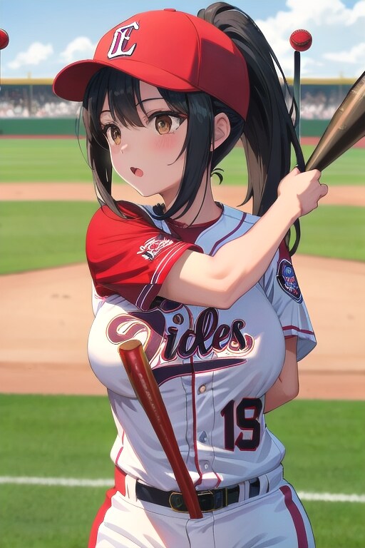 ベースボールの日にちなんでみたが | の人気AIイラスト・グラビア