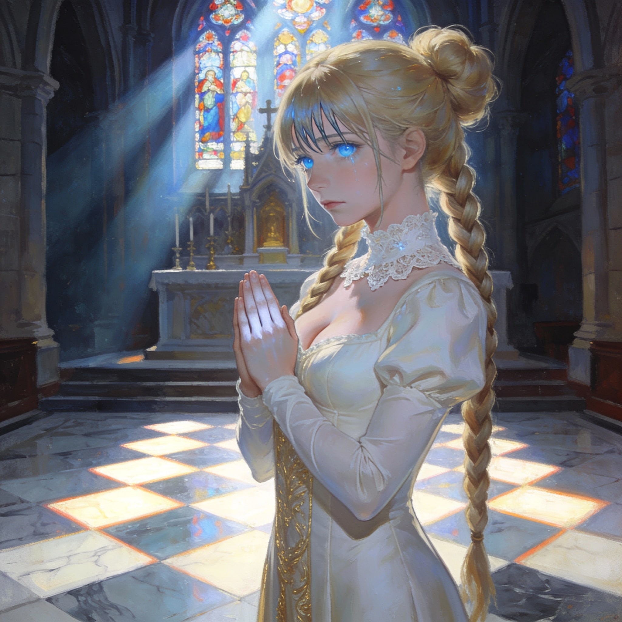 乙女の祈り | の人気AIイラスト・グラビア