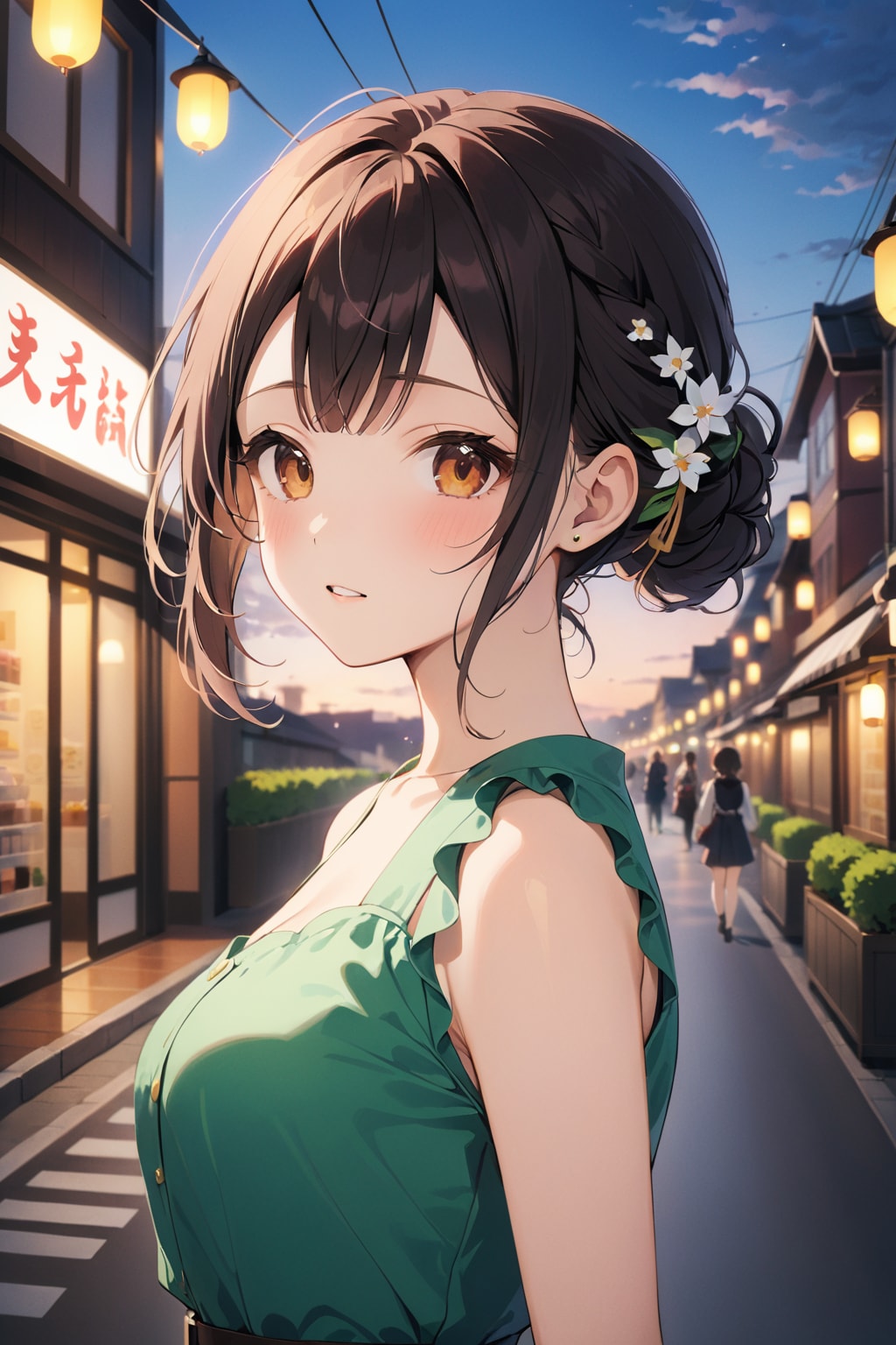 アップ 女性24歳