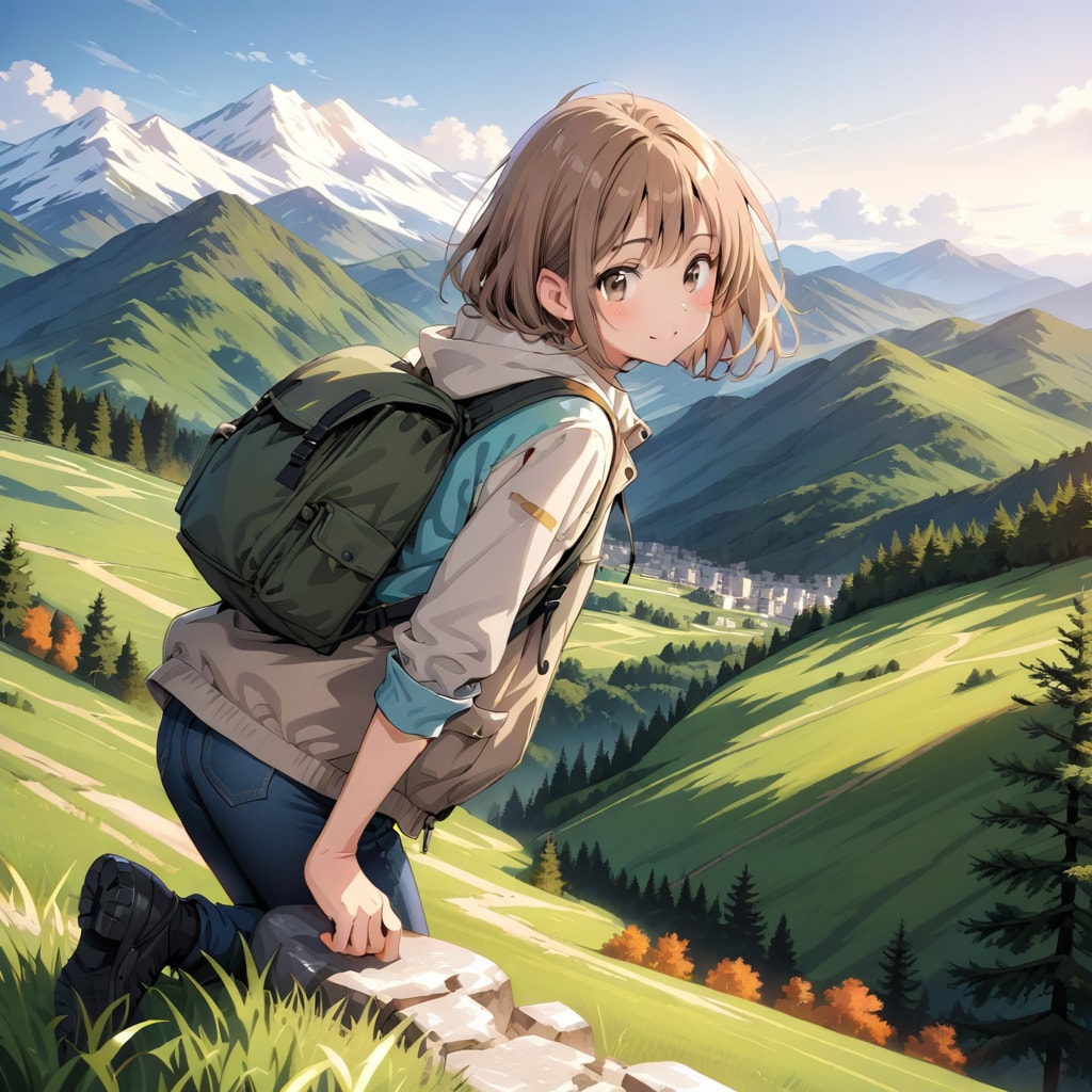 LARIMARなうちの子　～夏登山～