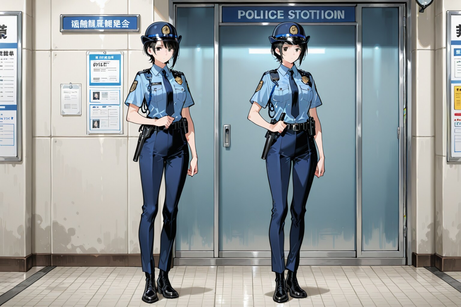 女性警察官 | の人気AIイラスト・グラビア
