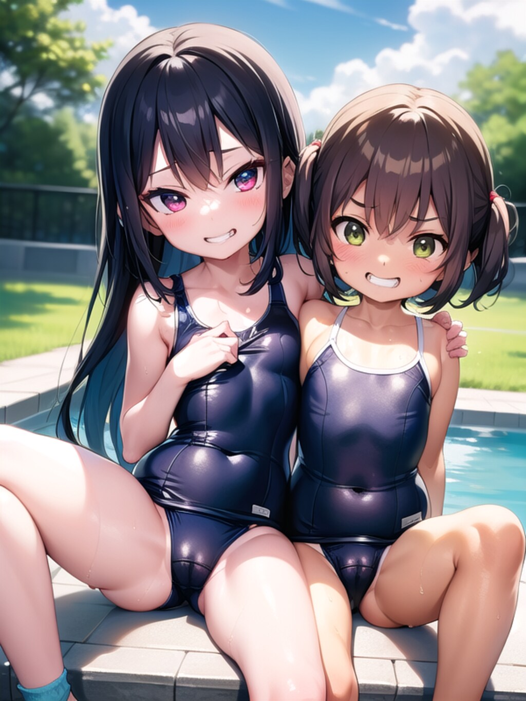 [呪文]メスガキ＋スク水
