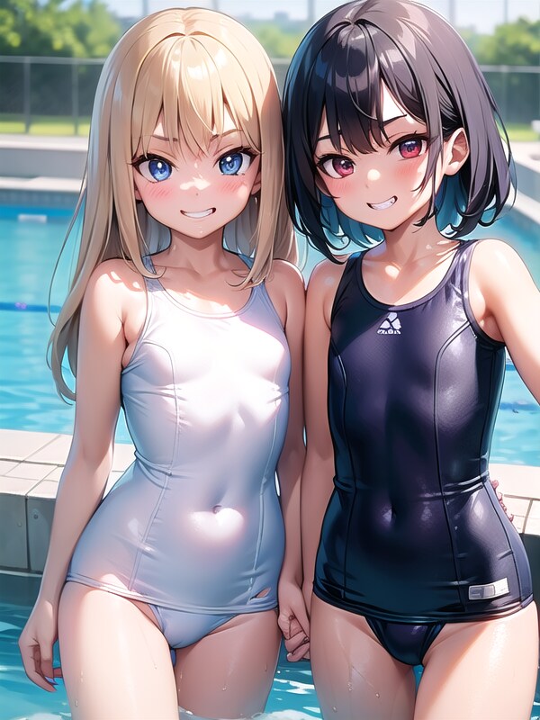 [呪文]メスガキ＋スク水