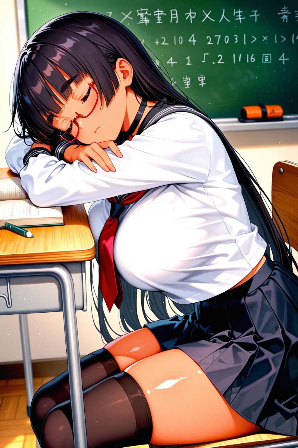 授業でうたた寝