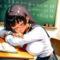 授業でうたた寝 3枚目