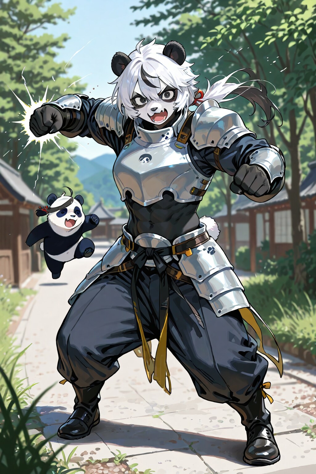 兎と亀と熊猫と熊