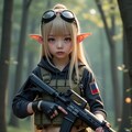 人族の支援を受けるエルフ軍の少女たち「この森は私たちが絶対に護る…‼️」 3枚目