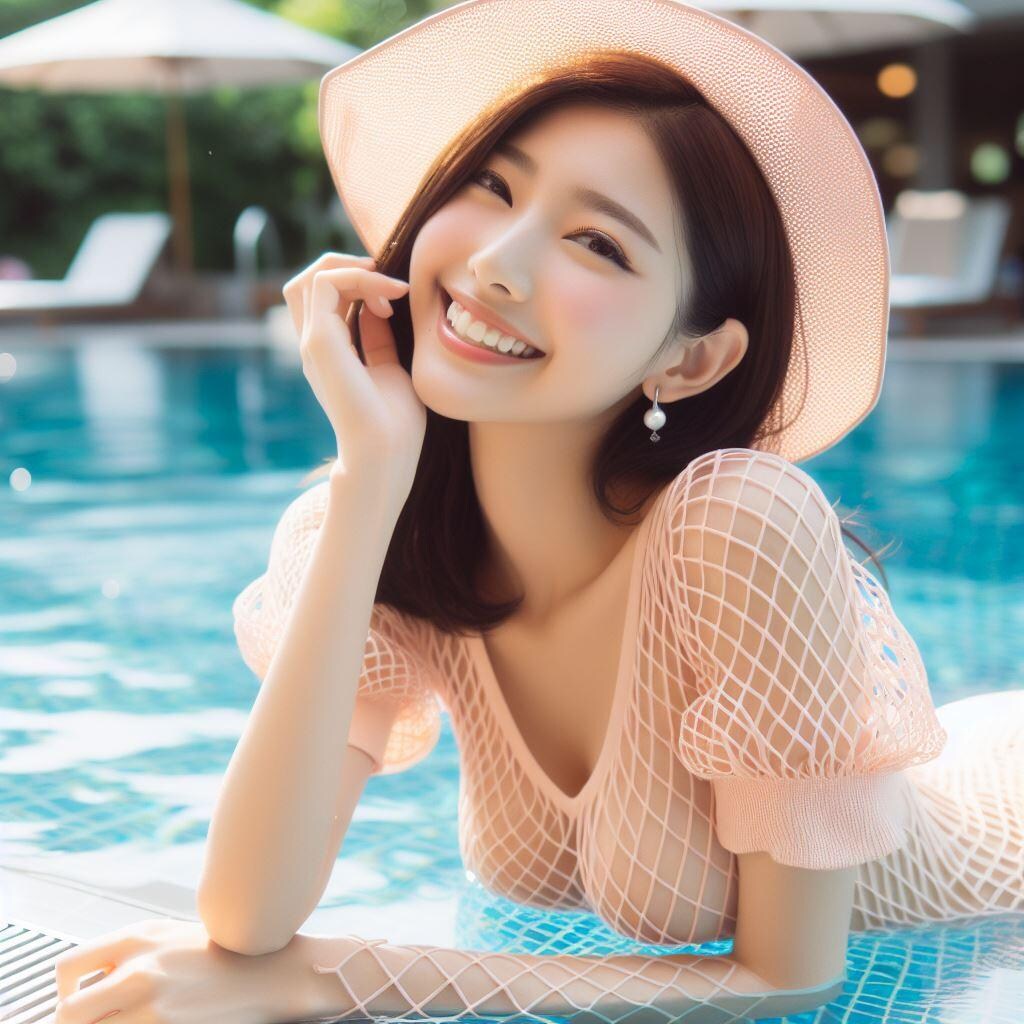 ワイヤーメッシュ水着