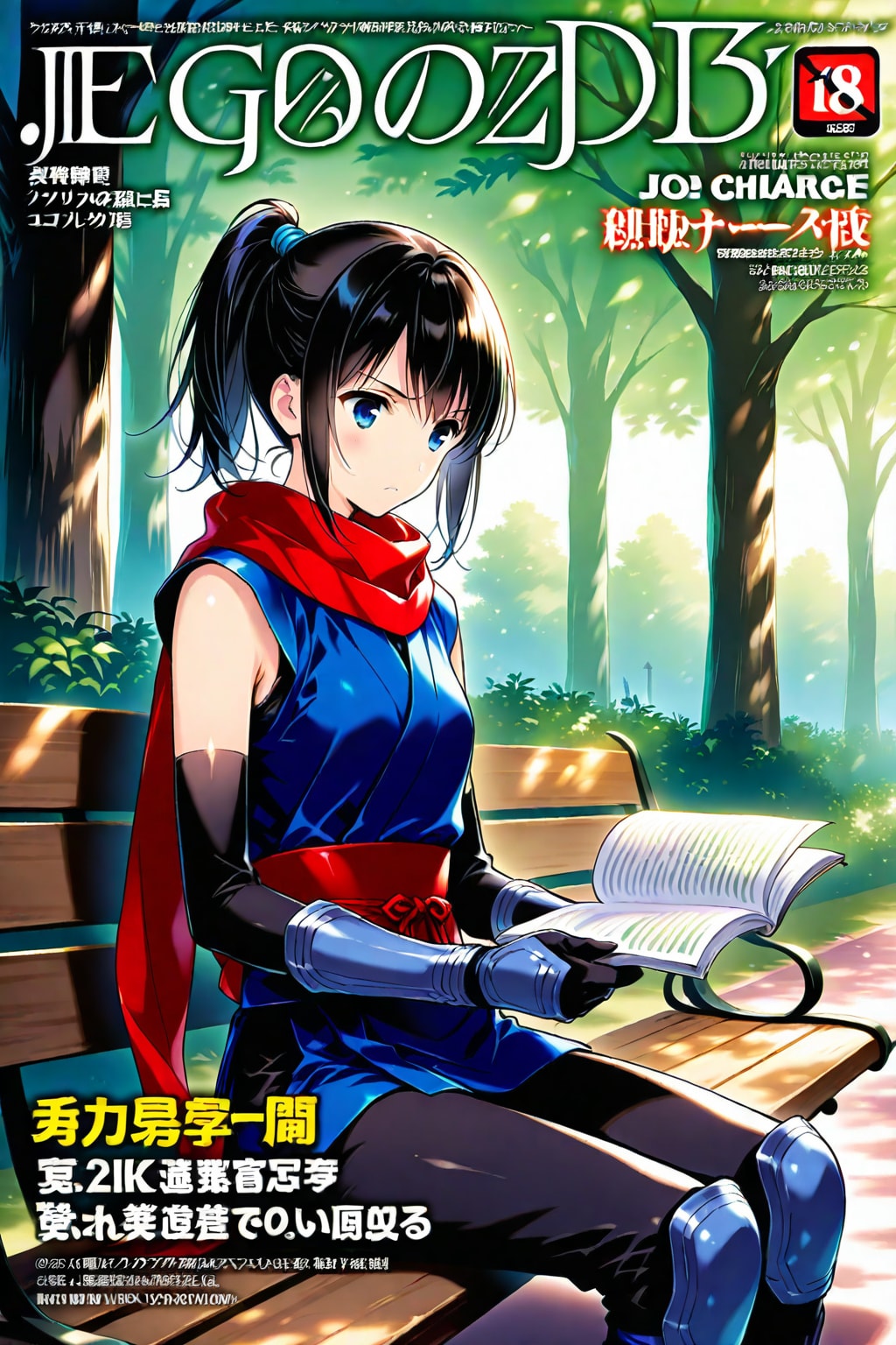 転職雑誌を読む抜け忍と、抜け忍専用転職情報誌