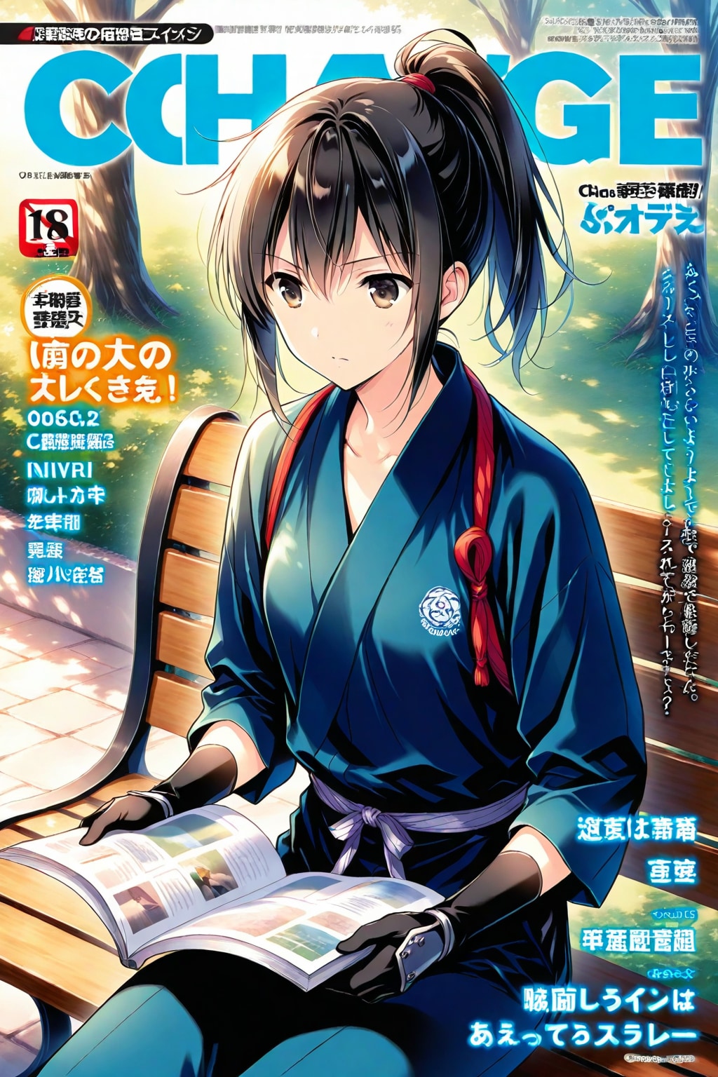 転職雑誌を読む抜け忍と、抜け忍専用転職情報誌