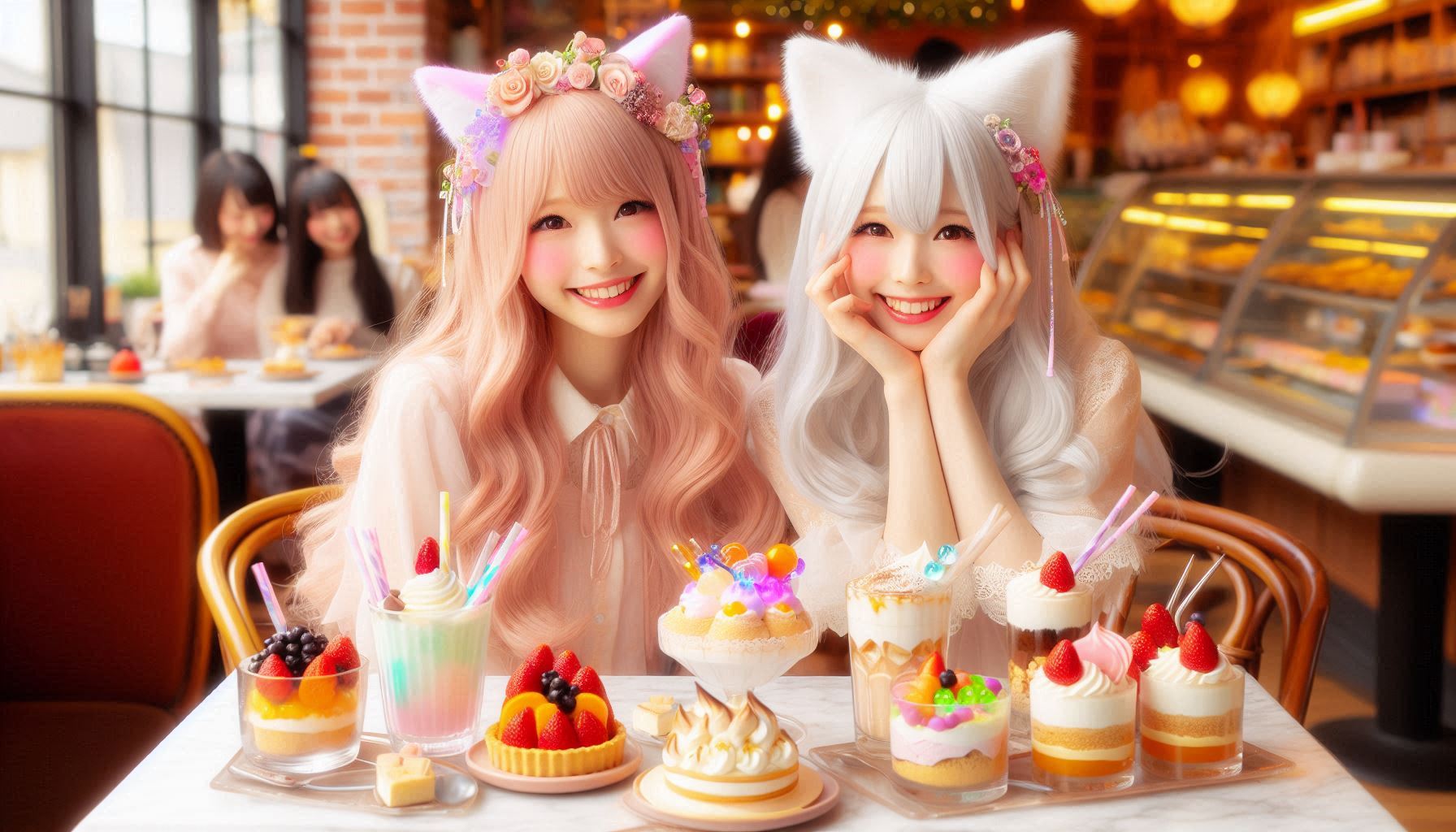 スイーツの日 | の人気AIイラスト・グラビア