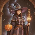 妖しい魔法使い?太もものその下に？ 2枚目