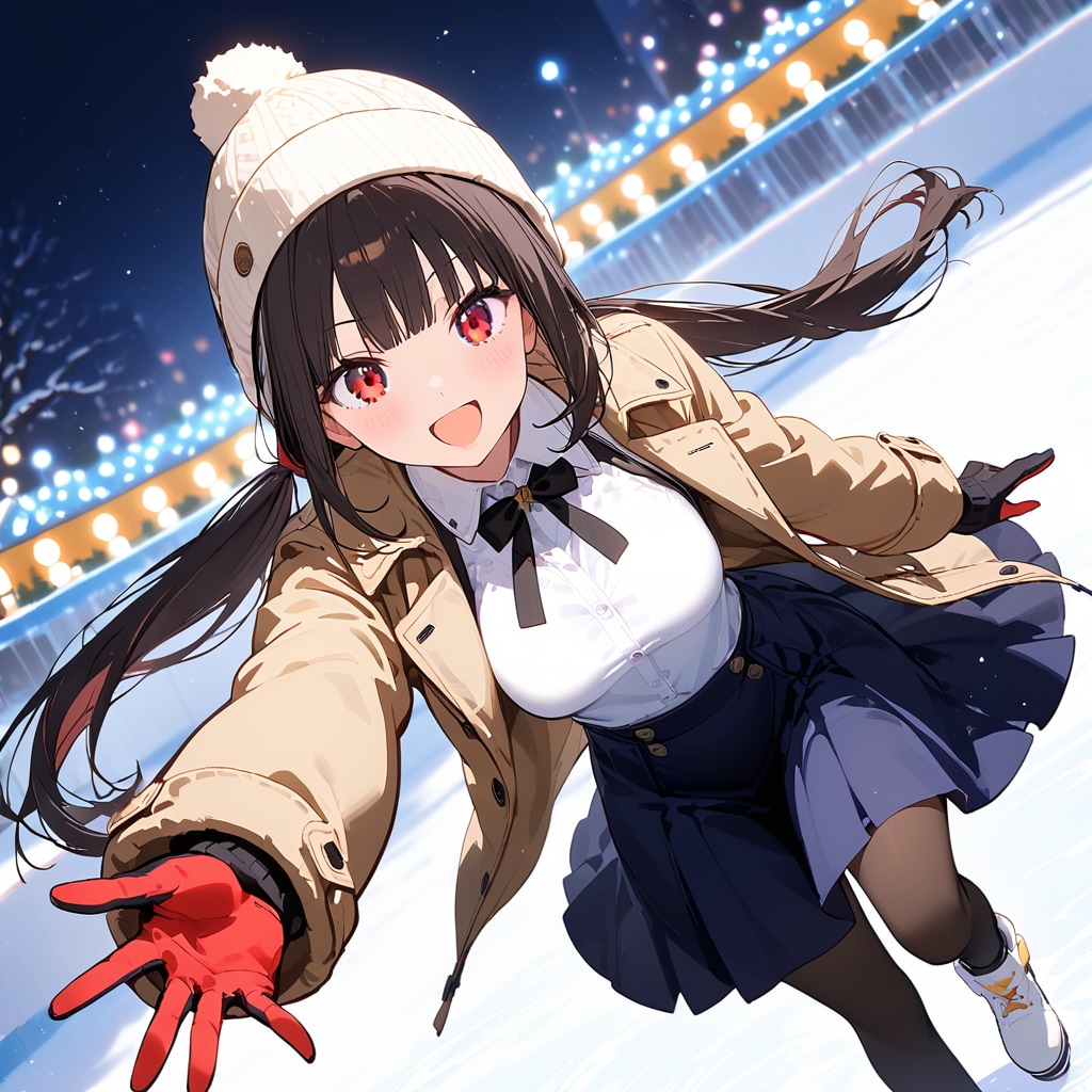 「さぁ、手を」