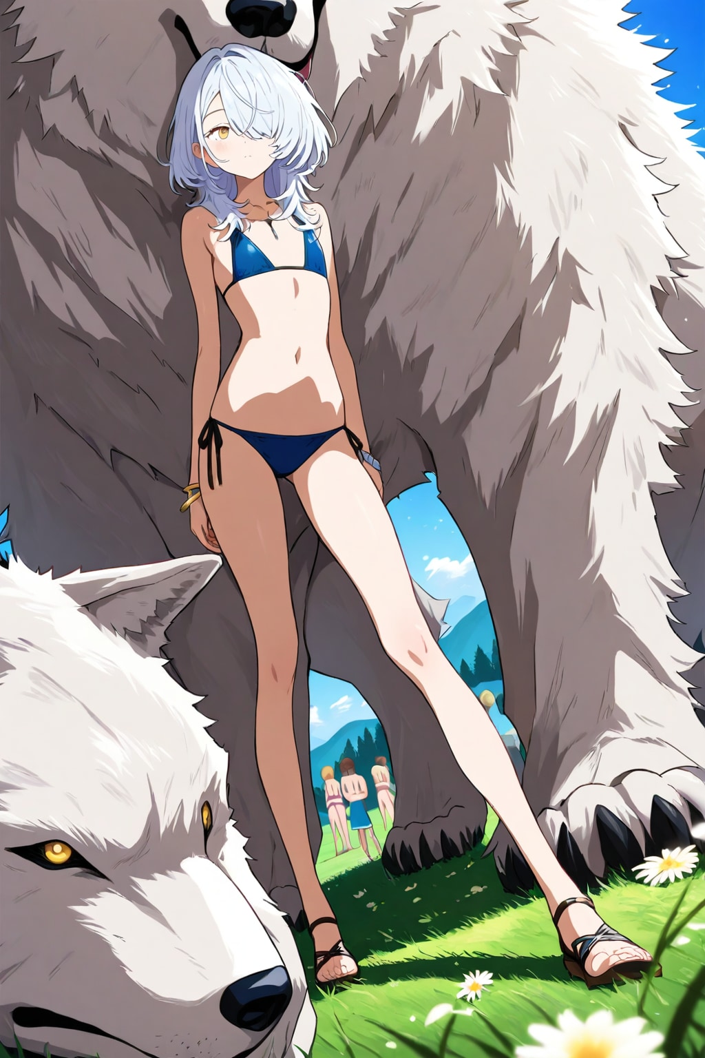 狼と少女