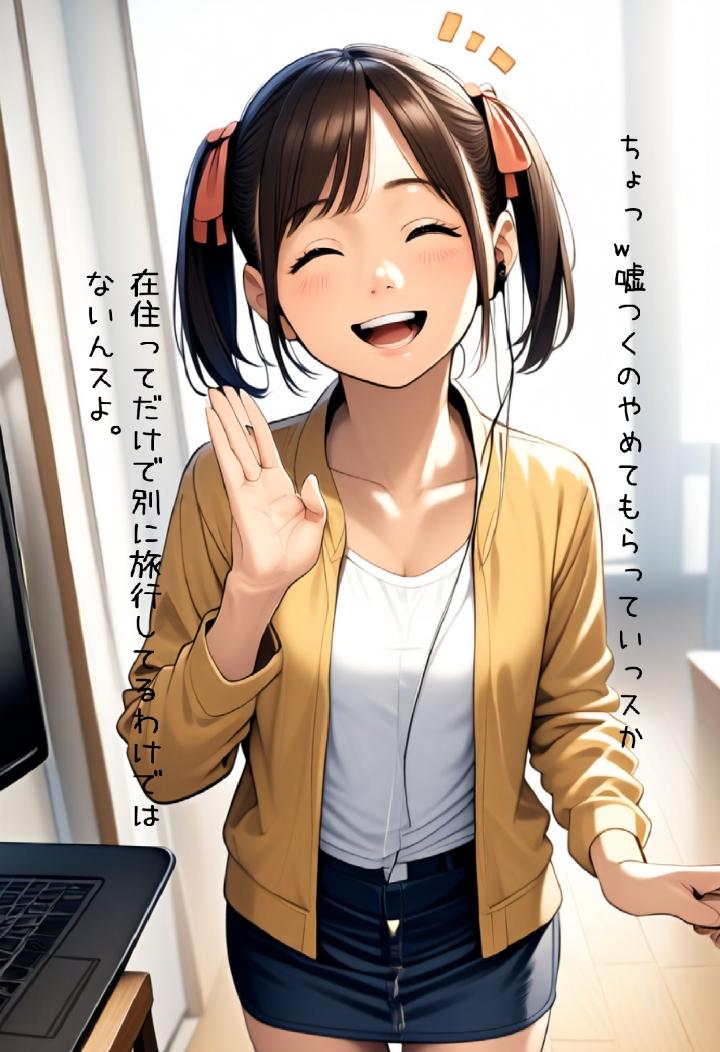 ノリツッコミ中