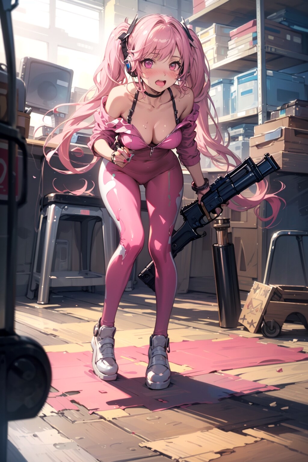うさぎさんっ💦まだ入ってきちゃダメですっ💦