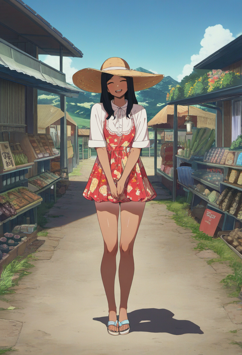 昭和レトロなドレス