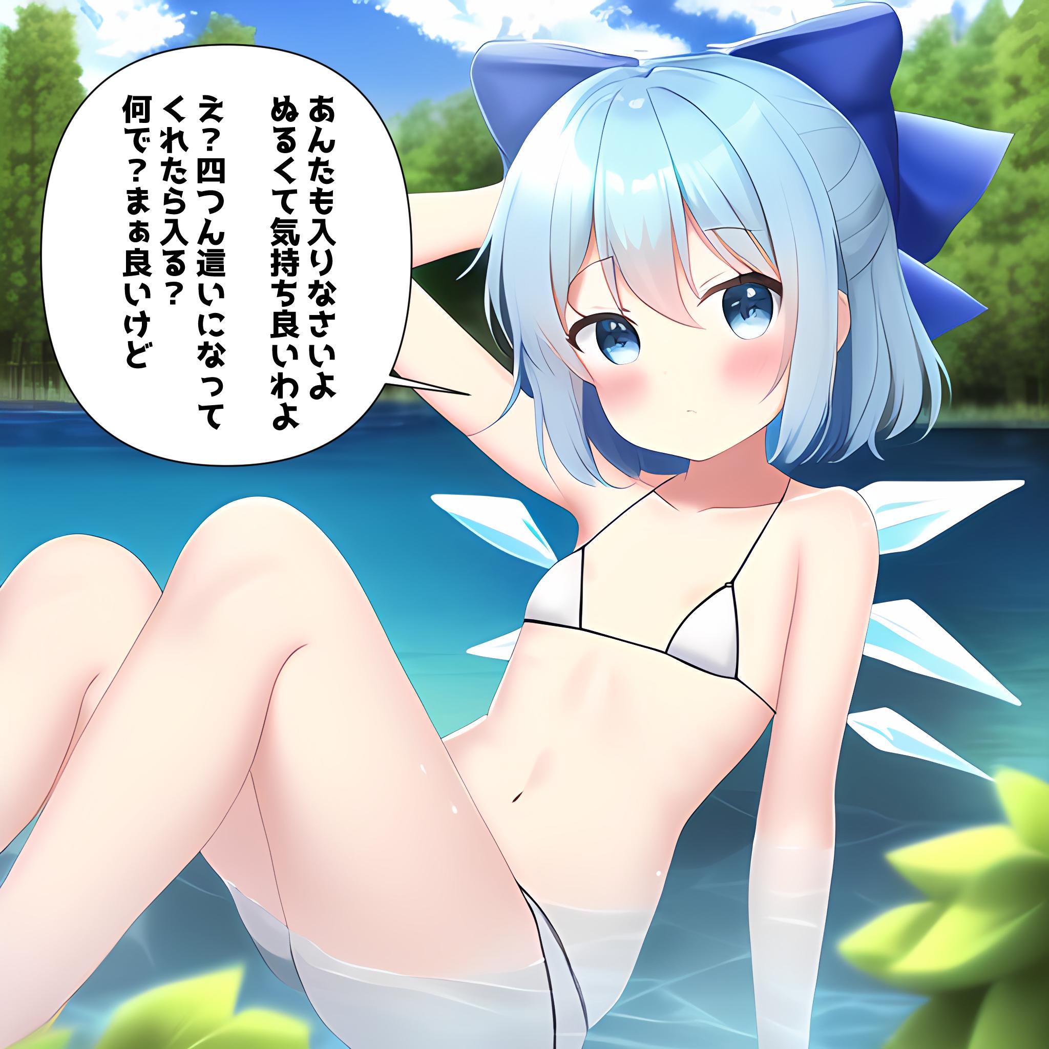 9/9はチルノの日なので大自然の中わんわんスタイルでセックス