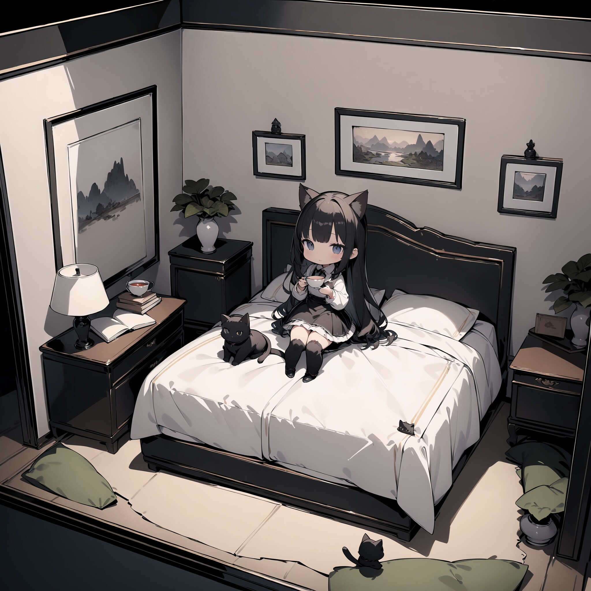 黒猫の部屋