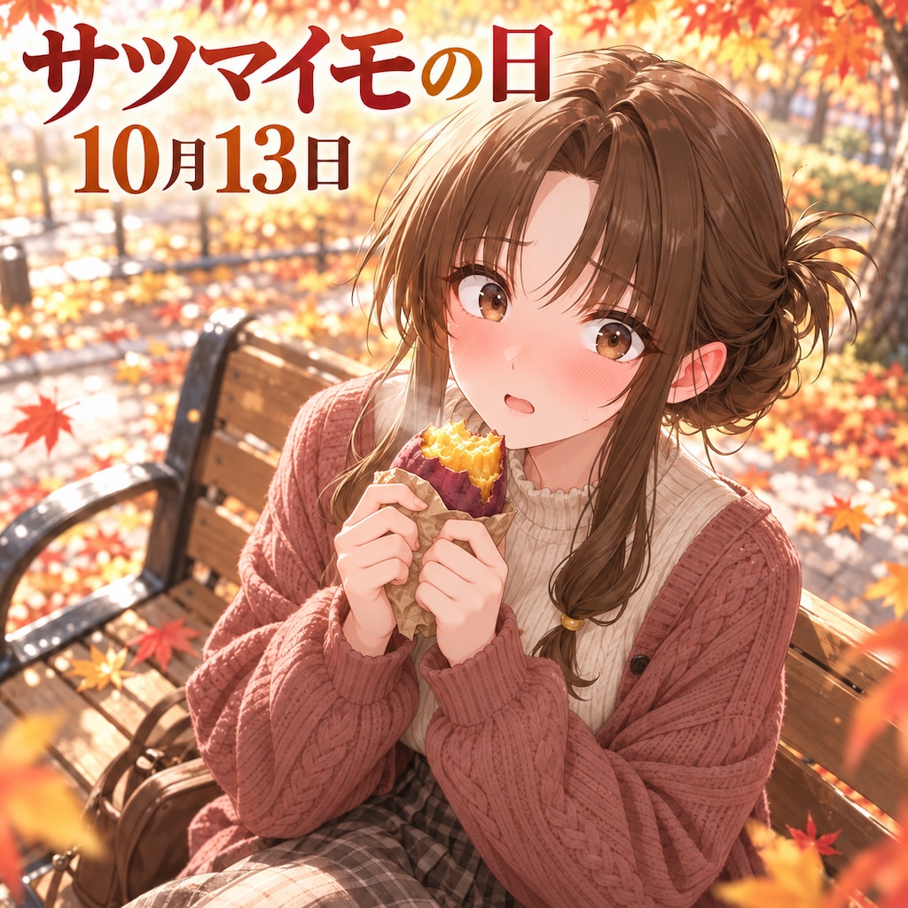 [今日は何の日 10/13] サツマイモの日