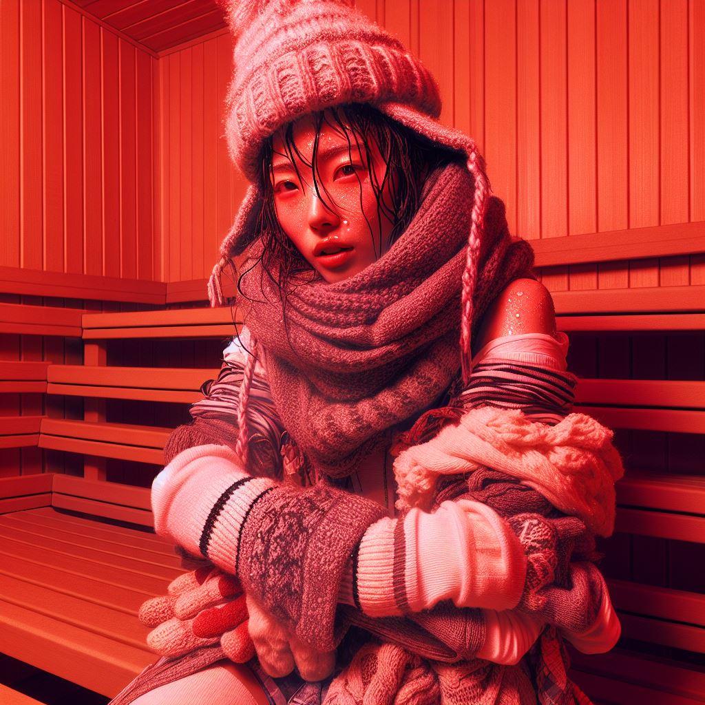 暑さ我慢