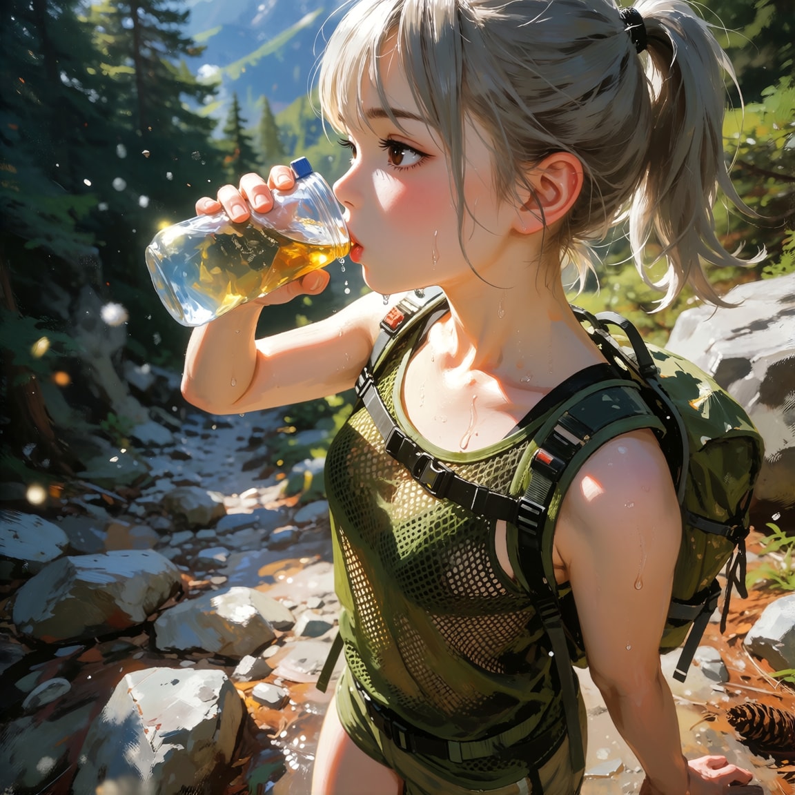 真夏のトレイル