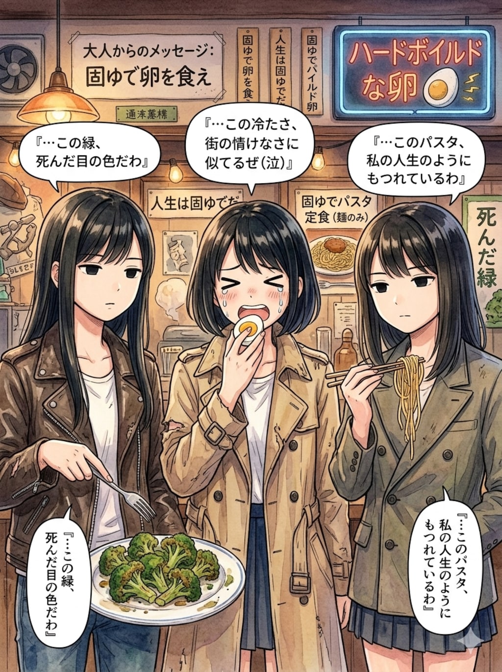 どうだいハードボイルドだろぉ～